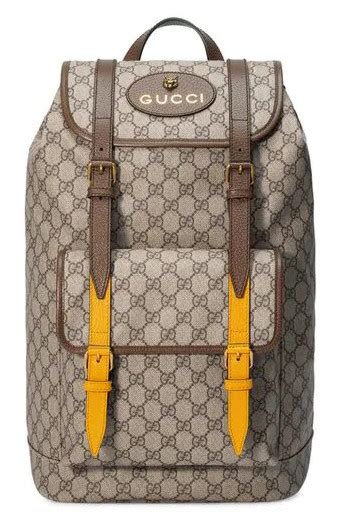 yellow gucci backpack|gucci backpack prices.